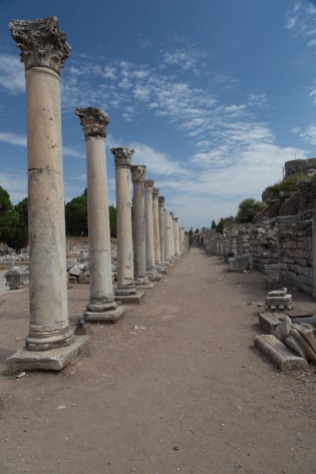 Ephesus - behind the Library of Celsus