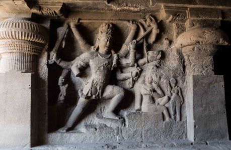Relief at the Hindu Temples