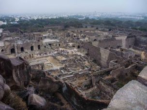 A little sightseeing at Hyderabad - Gokanda Fort