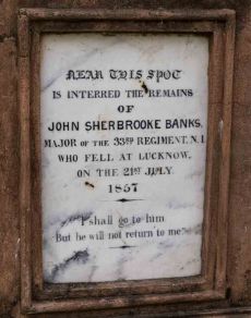 Tombstone of Major Banks