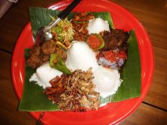 Colourful Food - Nasi Ambang - Tasted even better than it looked!