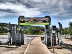 Rinca National Park Entrance
