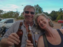 Mags with Dave Wright - our first new Aussie Mate!