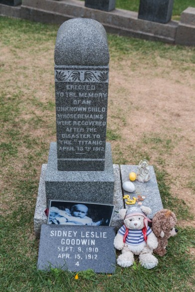 Body of the unknown child, later found to be little Sidney Goodwin.