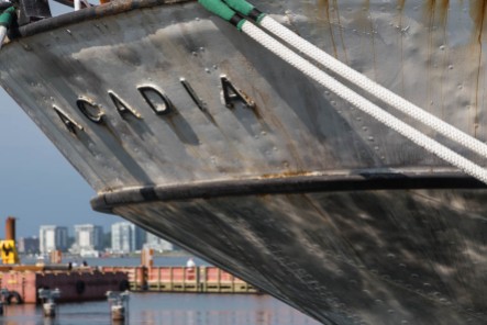 Steamship Acadia on Halifax Waterfront